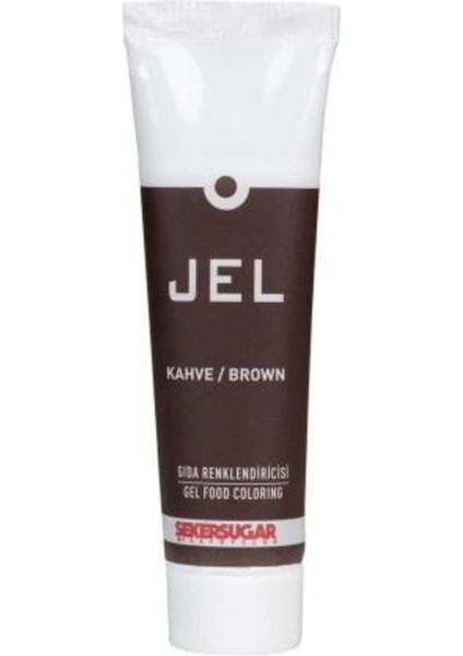 Yenilebilir Jel Gıda Boyası 100 ml Kahve