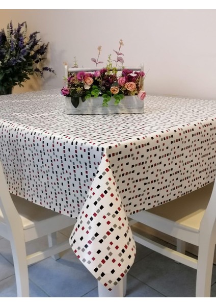 Elyaflı Pvc Muşamba - Desenli Silinebilir Masa Örtüsü