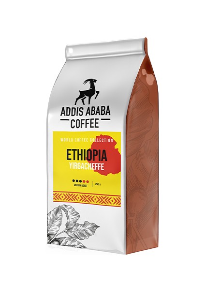 Addis Ababa Coffee Coffee Etiyopya Yirgacheffe  250 Gr. Çekirdek, Filtre, Espresso Kahve