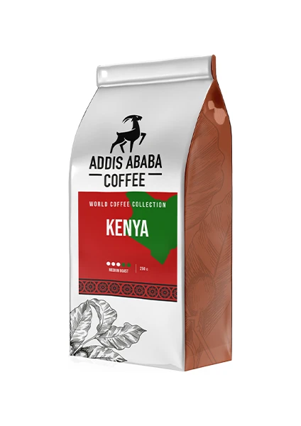 Addis Ababa Coffee Coffee Kenya 250 Gr. Çekirdek, Filtre, Espresso Kahve