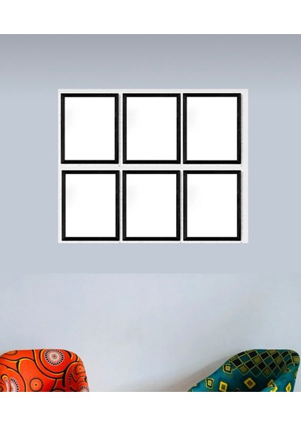 6 Adet 22 Lik A4 Pvc Camlı Çerçeve 21X30 Diploma Sertifika Fotoğraf Resim Çerçevesi