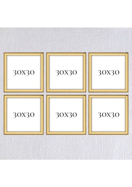 Altılı 30X30 Çerçeve ( Postersiz ) - BOS1021 fiyatları