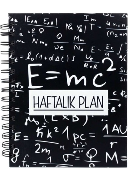 E=mc2 Haftalık Planlayıcı