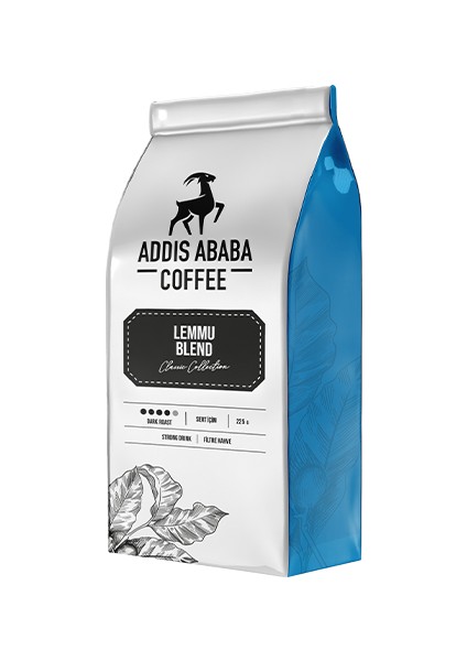 Addis Ababa Coffee Coffee Lemmu Çekirdek Kahve 225 gr