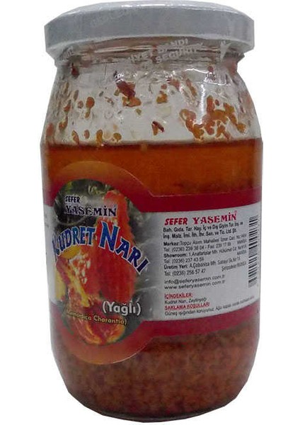 Kudret Narı Yağlı 260 gr Byr [byrtek]