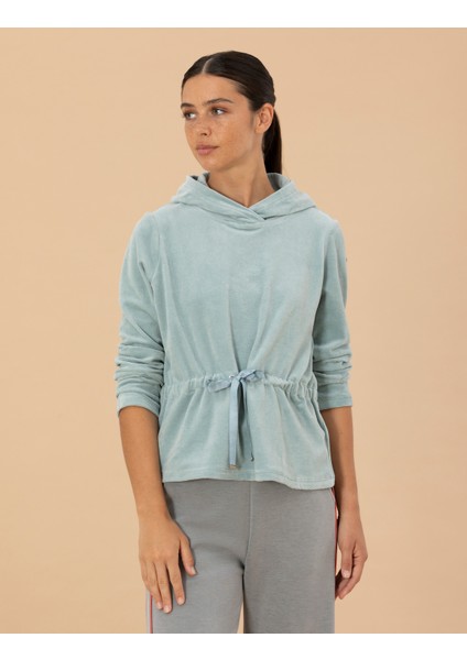 Kadın Mint Comfort Fit Sweatshirt 50254063-VR152