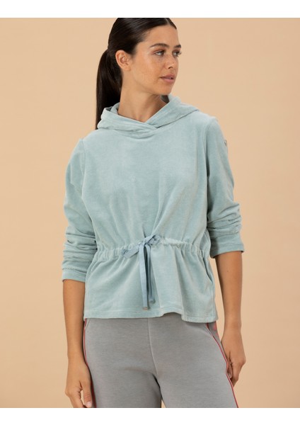 Kadın Mint Comfort Fit Sweatshirt 50254063-VR152