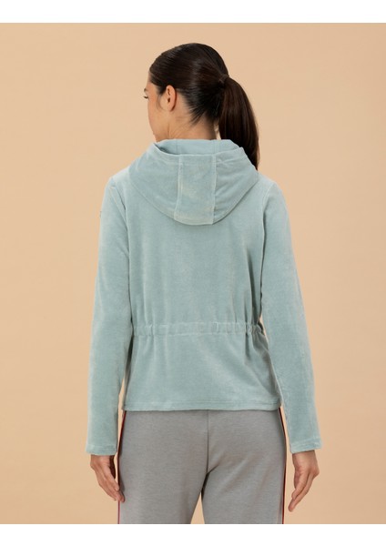 Kadın Mint Comfort Fit Sweatshirt 50254063-VR152