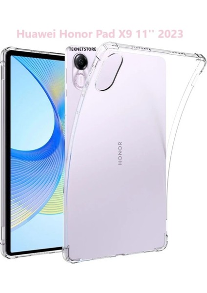 Honor Pad X9 11.5'' Inç Uyumlu Tablet Kılıfı Silikon Koruma Ekran Koruyucu Dokunmatik Kalem Seti