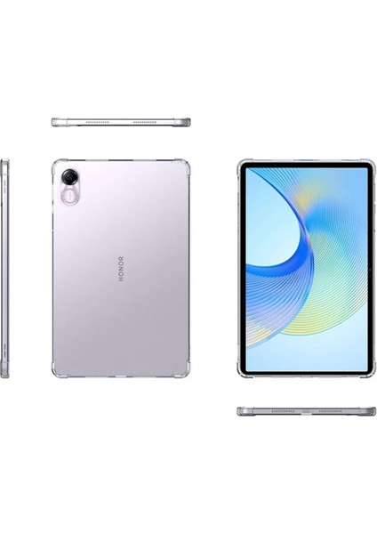 Honor Pad X9 11.5'' Inç Uyumlu Tablet Kılıfı Silikon Koruma Ekran Koruyucu Dokunmatik Kalem Seti