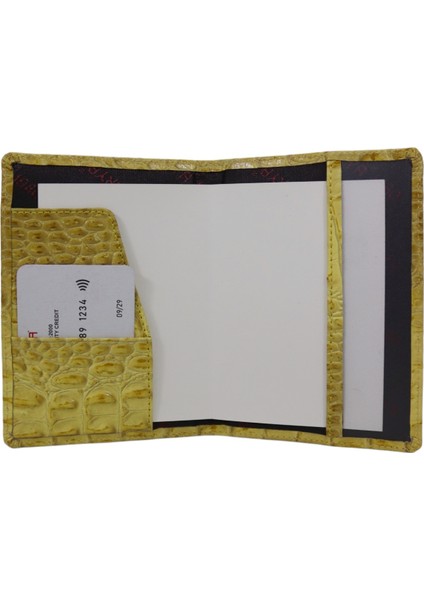Deri Kartlıklı Pasaport Kılıfı 00920 fiyatları