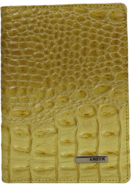 Deri Kartlıklı Pasaport Kılıfı 00920