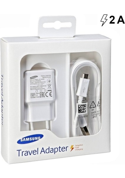 Samsung Şarj Aleti ve Data USB Kablosu