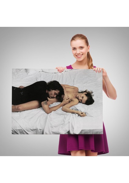 Johnny Depp Ve Kate Moss Duvar Tablosu-6524