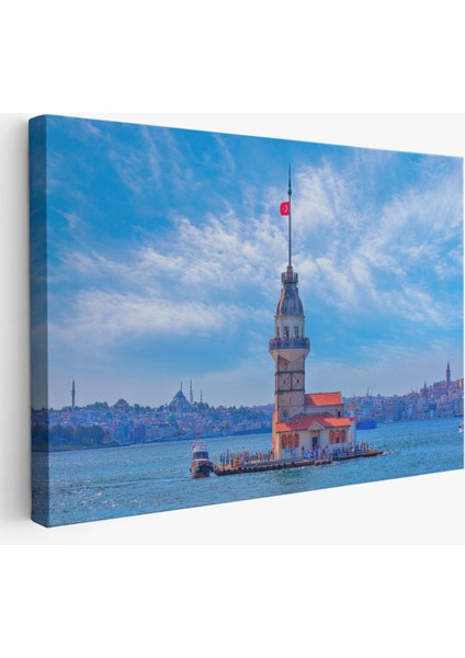 Kız Kulesi Dekoratif Kanvas Tablo-6513