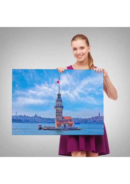 Kız Kulesi Dekoratif Kanvas Tablo-6513