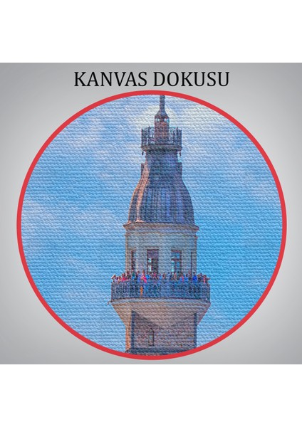 Kız Kulesi Dekoratif Kanvas Tablo-6513