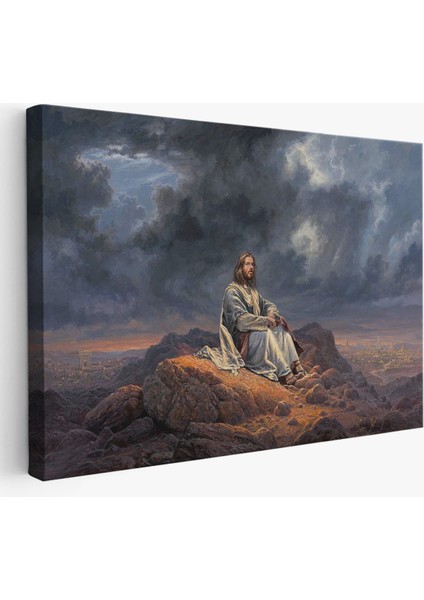 Isa Mesih Dekortif Duvar Tablosu - Jesus Chrıst-6540