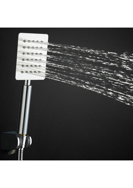 Pazarız Paslanmaz Çelik Kırılmaz Duş Başlığı Kare Su Tasarruflu El Duşu indirimleri