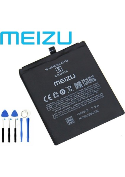 Senalstore Meizu Mx6 Pil Batarya BT65M ve Tamir Seti