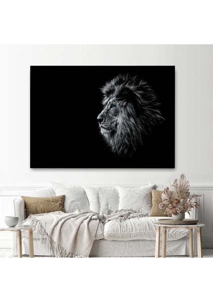 Aslan Dekoratif Kanvas Tablo 1153