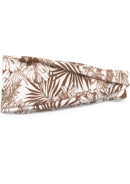 Baskılı Spor Kafa Bandı Yoga Kafa Bandı Ter Emici Bant Terlemeyi Önleyici Bayanlar Geniş Kenarlı Bandana (Yurt Dışından)