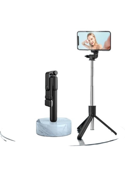 Cep Telefonu Özçekim Çubuğu Bluetooth Hepsi Bir Arada Teleskopik Taşınabilir Kamera Fotoğraf Standı (Yurt Dışından)