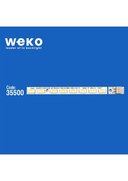 WKSET-6148 35500X1 HE315DH-E01-90 - RSAG7.820.4225/ROH Ver.a 1 Adet LED Bar