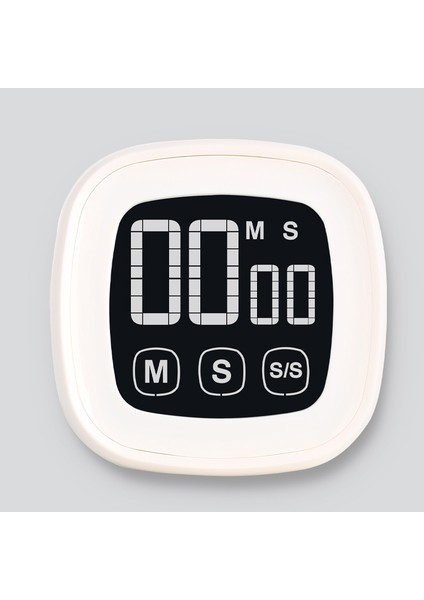 Mutfak Pişirme Elektronik LCD Dokunmatik Ekran Zamanlayıcı (Yurt Dışından)