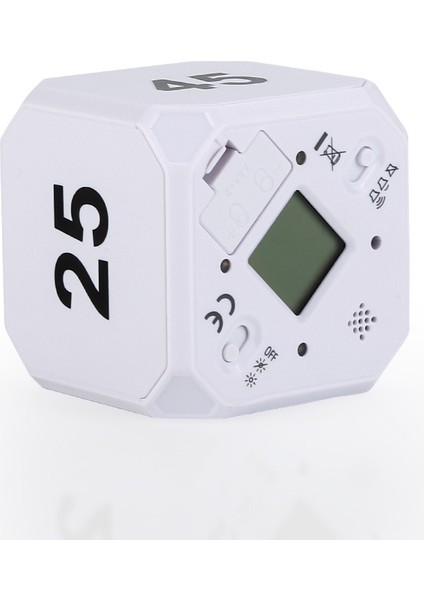 Rubik Küp Zamanlayıcı Ödev Zaman Yönetimi Öğrenciler Soru Yapmayı Öğrenir Elektronik Saat Sessiz Mutfak Zamanlayıcı (Yurt Dışından)