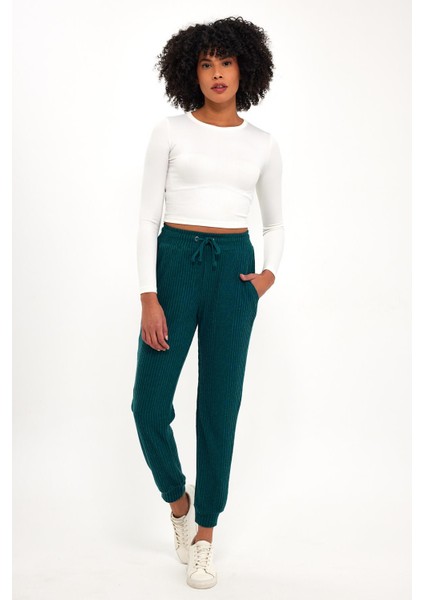 Bağlamalı Fitilli Eşofman Altı (B22-113A-ALT) modelleri