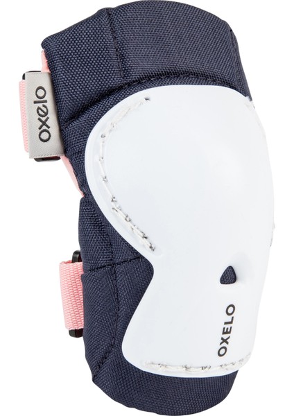 Oxelo Çocuk Paten / Kaykay / Scooter 3x2 Destek Seti - Pembe - Play