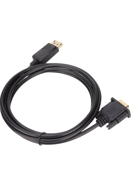 Displayport VGA Kablo 1.8 Metre Dp VGA Kablo