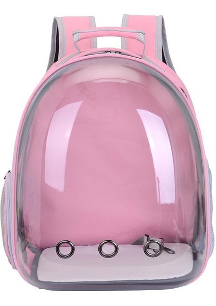 Şeffaf Kedi ve Köpek Çantası Düz ​​renk Sırt Çantası Evcil Hayvan Sırt Çantası Havacılık Pet Kutusu (Yurt Dışından)