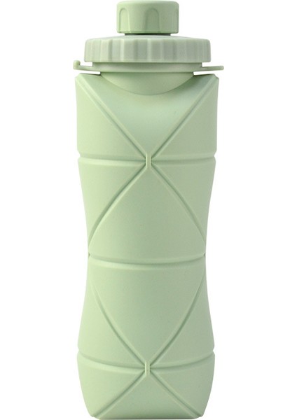 Silikon Bardak Silikon Katlanır Su Bardağı Mini Açık Spor Su Şişesi Taşınabilir Yaratıcı Sıkıştırılmış Yumuşak Bardak Seyahat Tipi Kupa (Yurt Dışından)