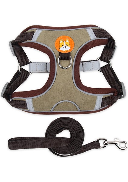 Zsykd BL-867 Pet Göğüs Kayışları Yansıtıcı Köpek Çekiş Halatı, Boyut: Xl (Maviye Göl) (Yurt Dışından)