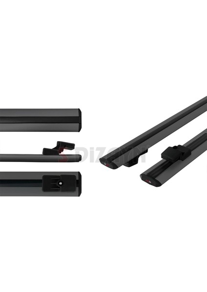 Mercedes Gls-Class (X167) 2020 Üzeri Basic Model Siyah Ara Atkı modelleri