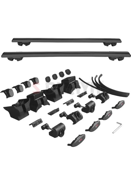 Mercedes C Class (W204) Sw 2011-2014 Hook Anahtarsız Model Siyah Ara Atkı fırsatları