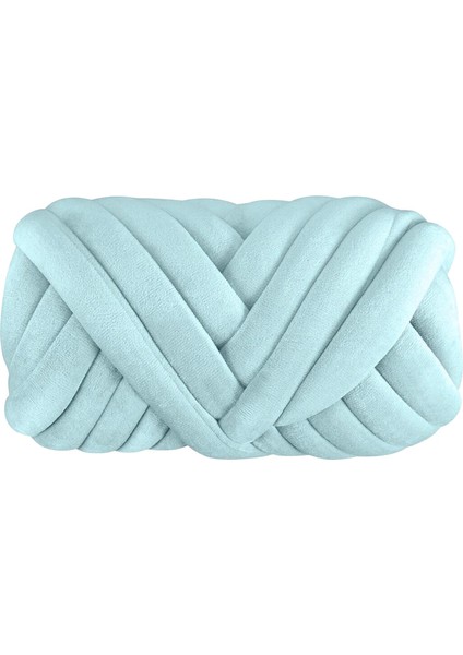 Kalın Iplik Örgü Kol Örgü Yumuşak Iplik 250G Dıy Halı Yapımı Kazak Açık Yeşil (Yurt Dışından)