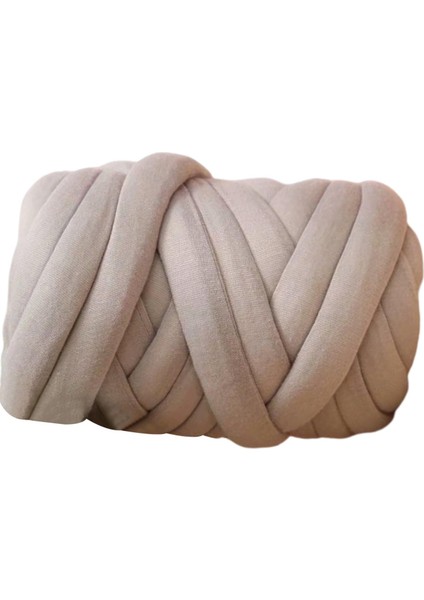 Kalın Iplik Örgü Kol Örgü Yumuşak Iplik 250G Dıy Halı Yapımı Kazak Gri (Yurt Dışından)