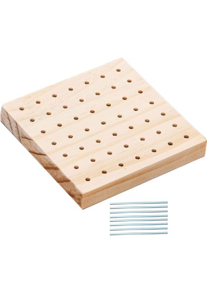 8 10CMX10CM Tığ Engelleme Ahşap Tahtası Için Tığ Engelleme Panoları Pegboard (Yurt Dışından) fiyatları
