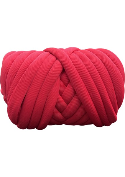 Jumbo Tübüler Iplik Tüp Dev Iplik Kol Örgü Ipliği 250G Tıknaz Iplik Hacimli Iplik Kırmızı (Yurt Dışından) modelleri