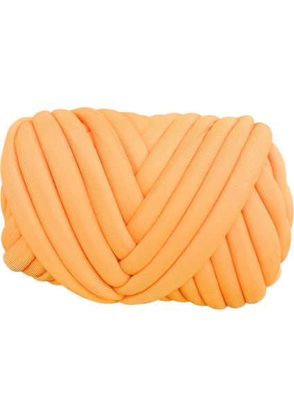 Jumbo Tübüler Iplik Tüp Dev Iplik Kol Örgü Ipliği 250G Tıknaz Iplik Hacimli Iplik Turuncu (Yurt Dışından) fırsatları