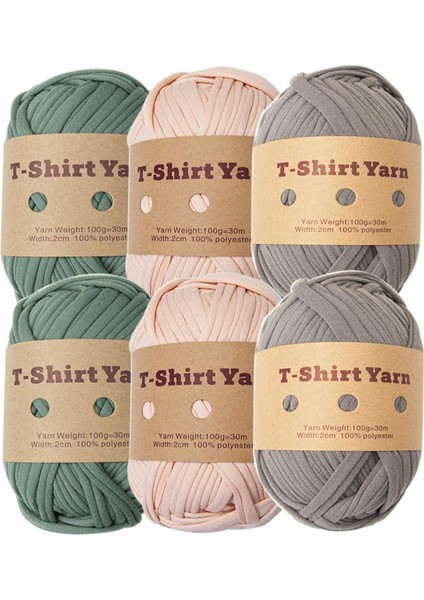 Halı Yapımı Için 6 T Shirt Dokuma Ipliği Sepet C (Yurt Dışından) fiyatları
