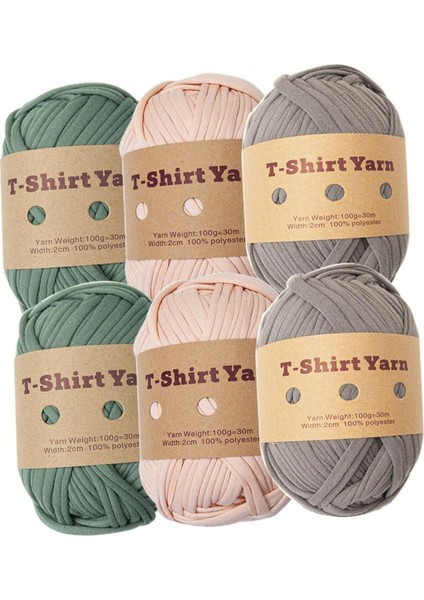 Halı Yapımı Için 6 T Shirt Dokuma Ipliği Sepet C (Yurt Dışından) indirimleri