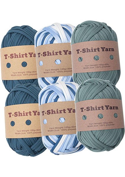 Halı Yapımı Için 6 T Shirt Dokuma Ipliği Sepet (Yurt Dışından) indirimleri