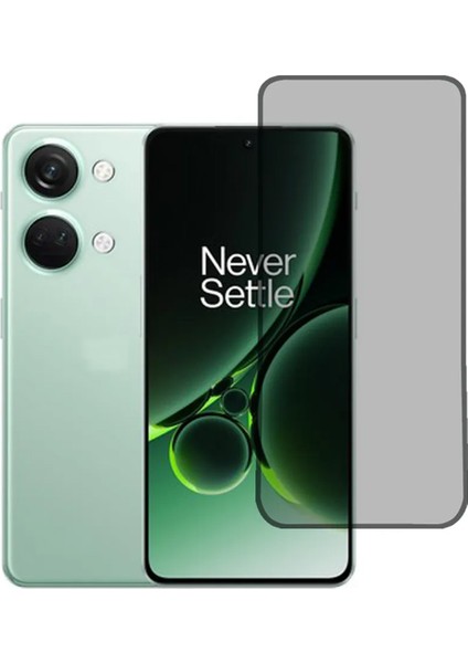 Oneplus Nord 3 5g Tam Kaplayan Çerçeveli Mat Cam Koruma - AL3124