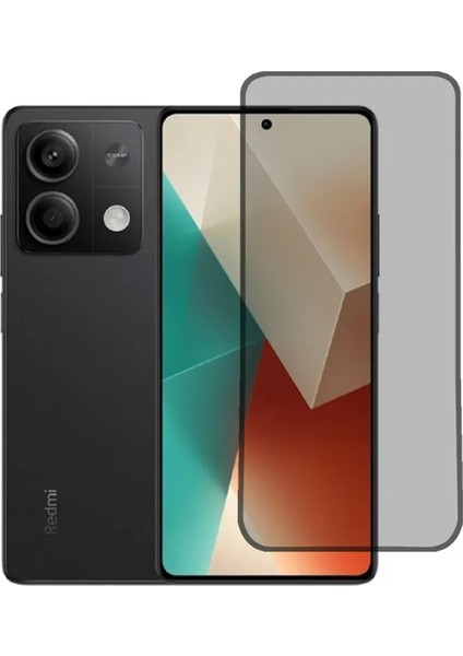 Xiaomi Redmi Note 13 5g / Note 13 Pro 5g Global Tam Kaplayan Çerçeveli Mat Cam Koruma - AL3124