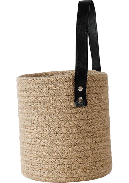 El Dokuma Asılı Sepet, Dekoratif Sepetler, Asılı Depolama Sepeti Sarı (Yurt Dışından) fırsatları