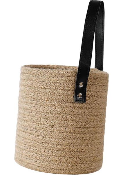 El Dokuma Asılı Sepet, Dekoratif Sepetler, Asılı Depolama Sepeti Sarı (Yurt Dışından) indirimleri